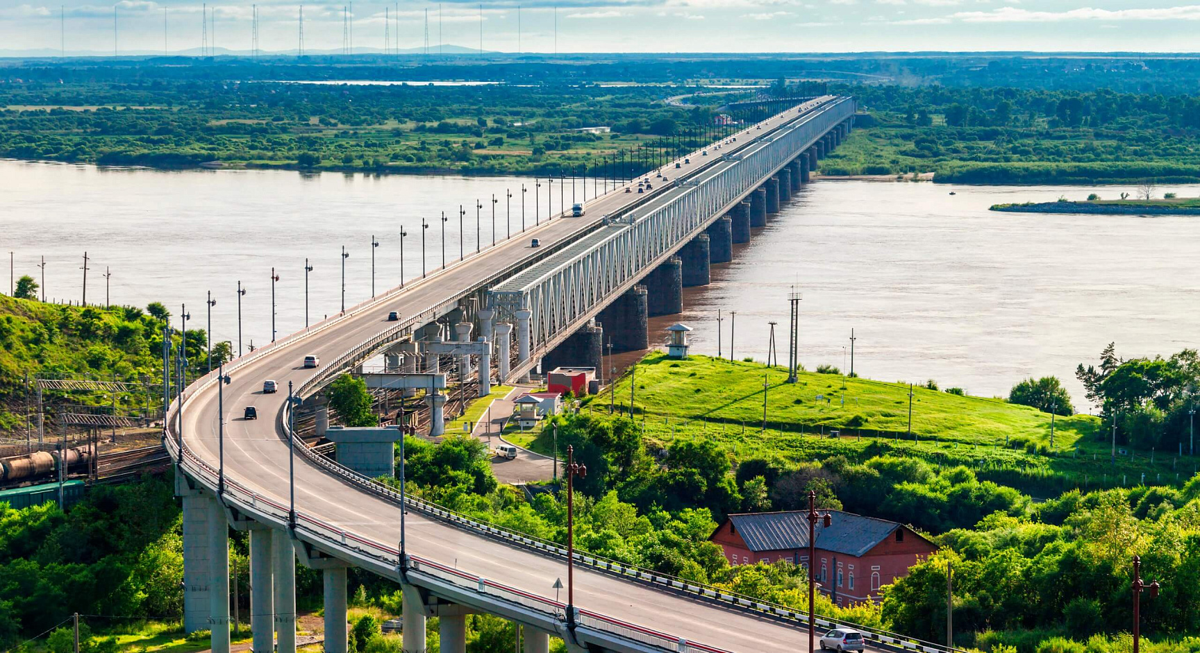 Регулярный контейнерный поезд Москва — Хабаровск (FAS)